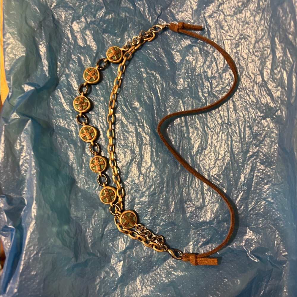 Antique cross necklace